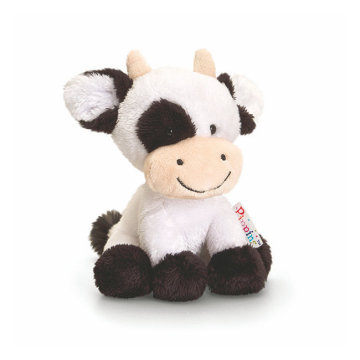 Factory Made Stuffed Cow Animals Custom Plush Toy No Minimum